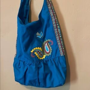 farmers market tote bag Cotton boho design